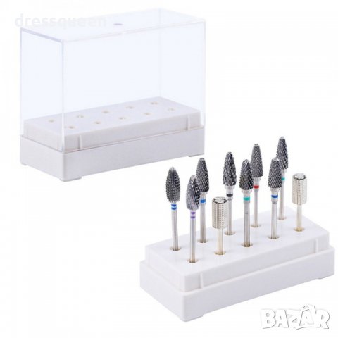 3182 Кутийка за накрайници за електрическа пила за нокти, снимка 5 - Продукти за маникюр - 37479646