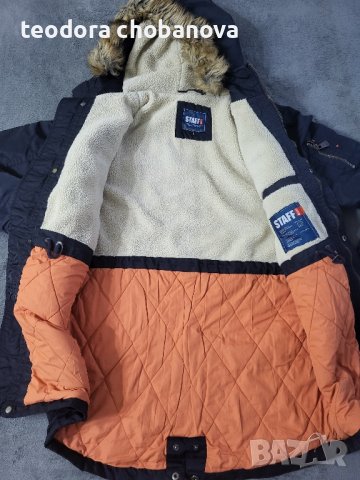 Топло зимно яке Staff, снимка 3 - Якета - 42960388