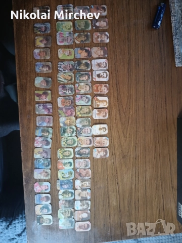 Колекция с български футболисти от кибрити 1994та година , снимка 2 - Колекции - 52236282