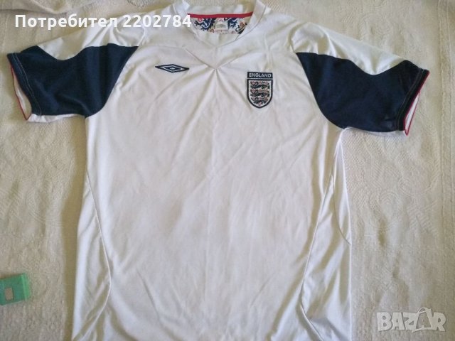 Оригинална футболна тениска Англия, England,Umbro