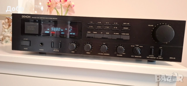 Denon DRA 25, снимка 4 - Ресийвъри, усилватели, смесителни пултове - 53579979