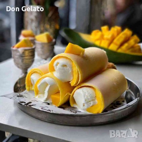 Суха смес за Тайландски сладолед МАНГО* Сладолед на прах МАНГО* (1300г / 4-5 L Мляко), снимка 3 - Други - 34036483