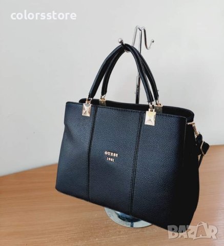 ЛуксознаЧерна чанта Guess/Br-Q182, снимка 3 - Чанти - 42929953