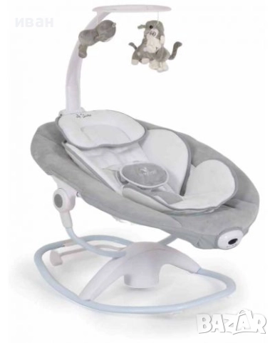 Електрическа люлка Cangaroo - La Scala, мента, снимка 2 - Детски люлки - 52551786