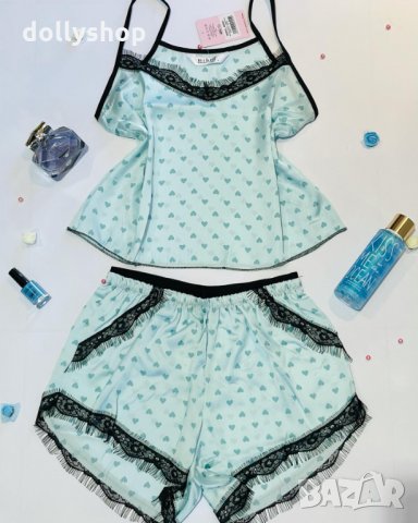 Висококачествено Дамско Бельо от Сатен от Две Части - Различни Цветове, снимка 6 - Бельо - 33411460