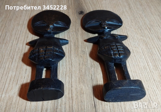 дърворезби две фигурки за ценители , снимка 6 - Декорация за дома - 52505682