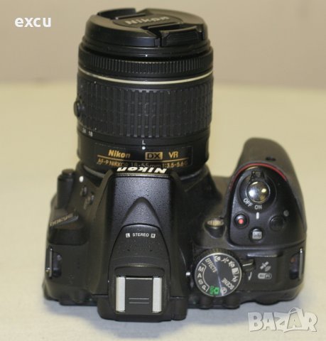 Фотоапарат Nikon D5300 с обектив Nikkor AF-P 18-55 VR, снимка 3 - Фотоапарати - 40450300