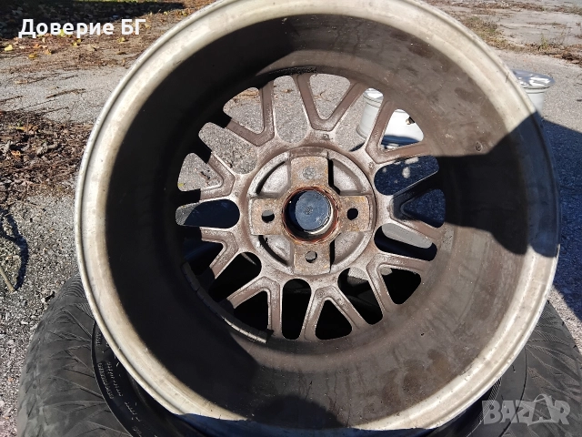 Продавам комплект 4 броя алуминиеви лети джанти марка CMS, Dacia Renault Volkswagen , снимка 8 - Гуми и джанти - 52806801
