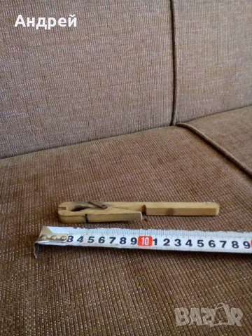 Стара щипка за пране, снимка 4 - Антикварни и старинни предмети - 26791066