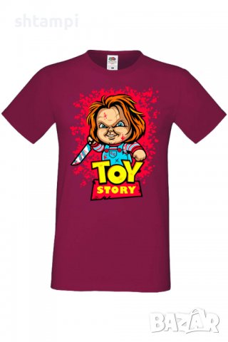 Мъжка тениска Toy Story Chucky,Изненада,Повод,Подарък,Празник, снимка 7 - Тениски - 37652331
