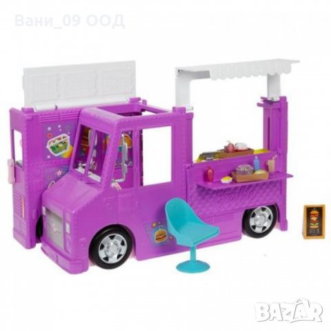 Голям Барби камион за храна, снимка 2 - Кукли - 35051252