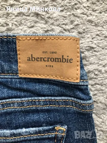 Детски дънки Abercrombie, ръст до 164 см, снимка 8 - Детски панталони и дънки - 49166222