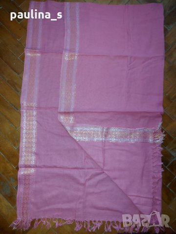 Четири различни броя / Два - Индийски шал 100% фин памук и 2 ангора , снимка 2 - Шалове - 32580778