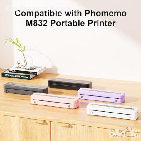 Нови Phomemo 216x279mm - Висококачествена Термохартия, 4 броя, снимка 4 - Други - 43666606