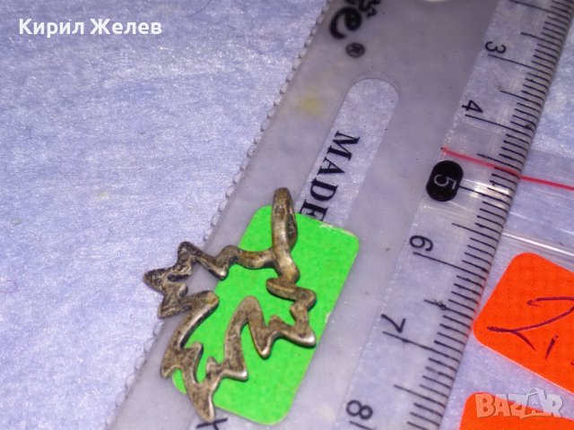 ФЛОРАЛЕН СРЕБЪРЕН ФИН МЕДАЛЬОН СРЕБРО 925 КЛЕНОВ ЛИСТ 25821, снимка 6 - Колиета, медальони, синджири - 39305793