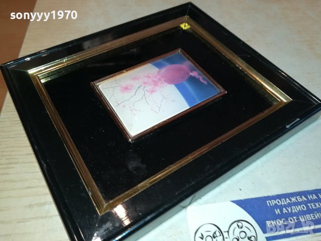 картина от франция-миниатюра 0402241559, снимка 4 - Антикварни и старинни предмети - 44128899