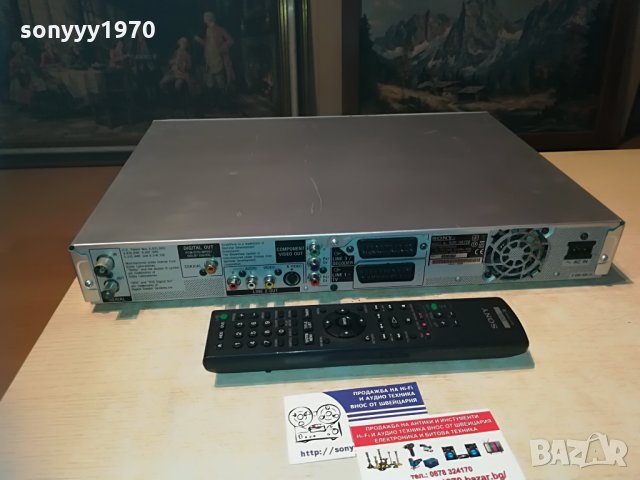 sony rdr-hx720 dvd recorder-hdd/dvd-160gb+remote, снимка 15 - Плейъри, домашно кино, прожектори - 29059256