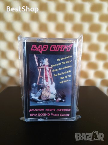 Bad City - Golden Rock Covers, снимка 1 - Аудио касети - 43489196
