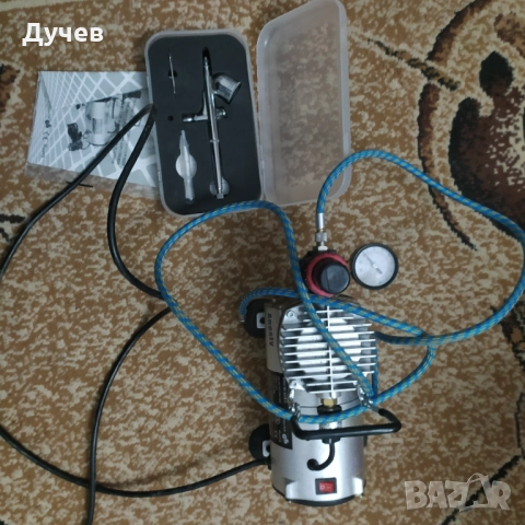 Аерограф +компресор