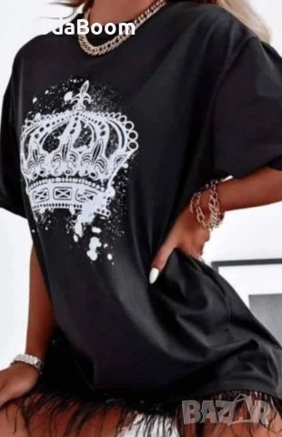 Туника с ресни , снимка 3 - Туники - 37931521