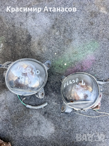 Халоген ляв и десен за Тойота корола версо.81220-0F010.81210-0F010, снимка 14 - Части - 48359340