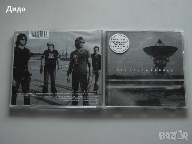 Bon Jovi - Bounce, 2002, оригинален аудио диск CD