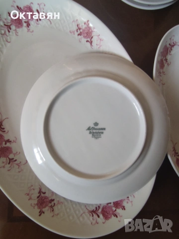 Порцеланов сервиз за чай,плато, снимка 4 - Сервизи - 53335045