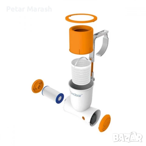 Филтърна Помпа тип Скимер за Басейни Bestway 58462 Flowclear 220V, 2574 л/ч, снимка 3 - Басейни и аксесоари - 50723095