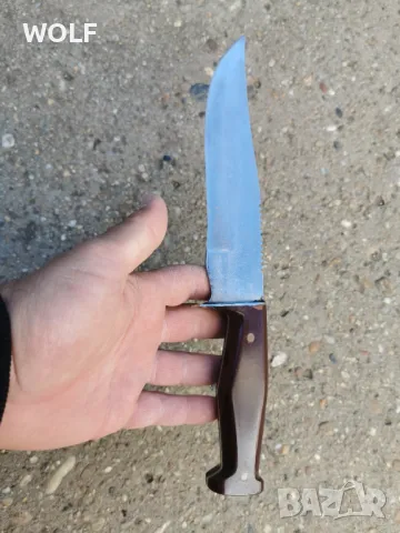 Български ръчна изработка със текстолитена дръжка , снимка 10 - Ножове - 50425008