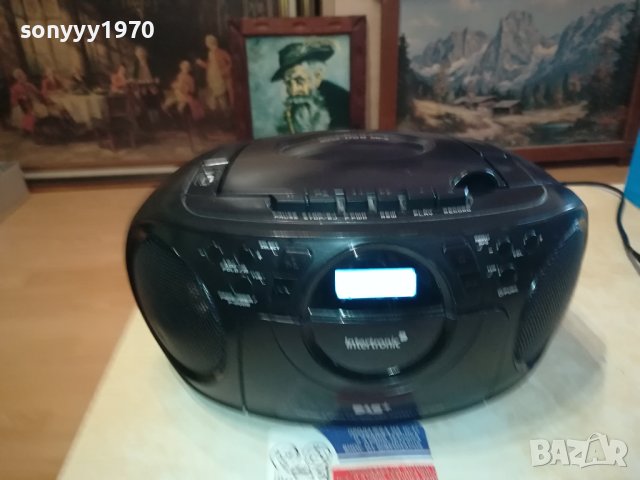 INTERTRONIC DAB-88 USB MP3 DAB+TUNER DECK AUX IN ВНОС SWISS 0501241554, снимка 9 - Радиокасетофони, транзистори - 43672668