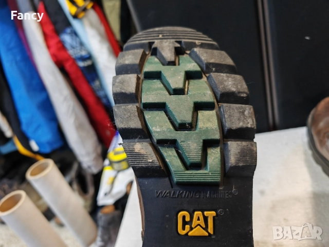 Мъжки кожени Ботев Caterpillar 45 номер , снимка 9 - Мъжки боти - 51922713
