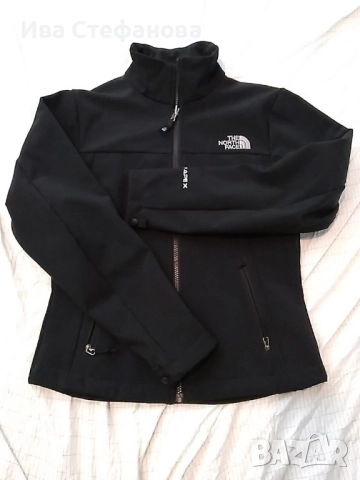 The North Face TNF Apex Jacket 🧥  Софтшел дамско яке the north face черен цвят., снимка 2 - Якета - 51647090