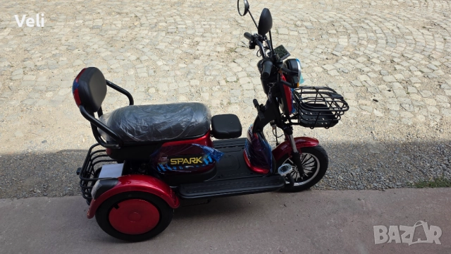 Електрическа двуместна триколка 1500W,60V, снимка 6 - Мотоциклети и мототехника - 51611771