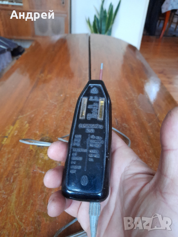 Стар електрически тестер #5, снимка 2 - Други ценни предмети - 44882096
