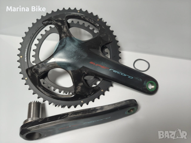 НОВ карбонов шосеен курбел Campagnolo Super Record Ultra-Torque CULT 