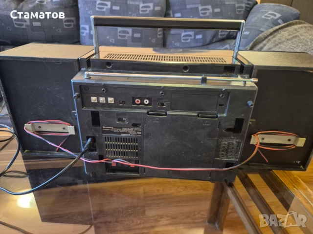 Радиокасетофон Hitachi TRK-WX88W, снимка 4 - Радиокасетофони, транзистори - 51538308