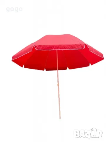 Функционален чадър за градина и плаж – Ø2.70 м, височина 2.50 м, снимка 4 - Градинска техника - 50019608