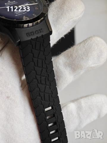 БАРТЕР Edox Chronorally 1 Black Automatic, снимка 5 - Мъжки - 52801814