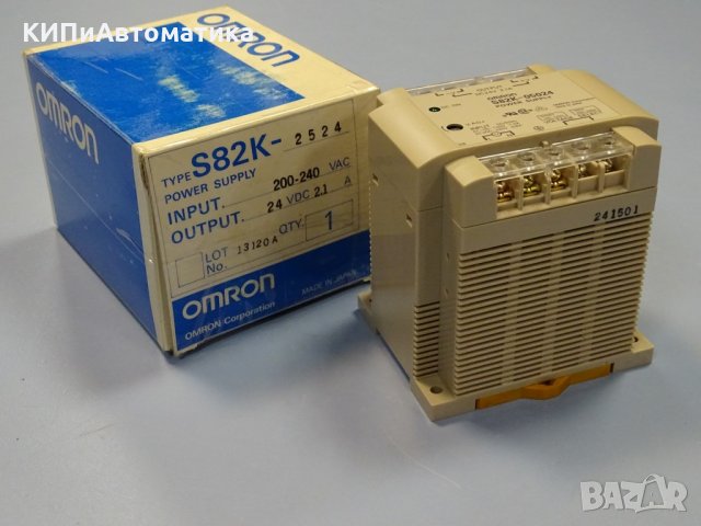 захранващ модул Omron S82K-05024 power supply, снимка 1 - Резервни части за машини - 35228509