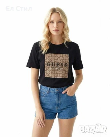 🤍#Тениска Памук Черно С М Л Бежово С М Л Кафяво С М Л 18€ , снимка 3 - Тениски - 53434970