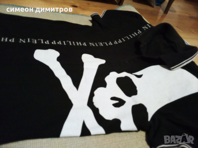 Philipp Plein original size M, снимка 3 - Тениски - 27879424