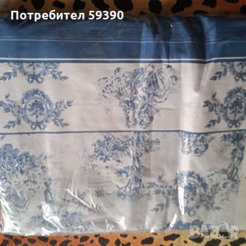 Италиански памучен комплект за спалня, снимка 3 - Спално бельо - 33125300