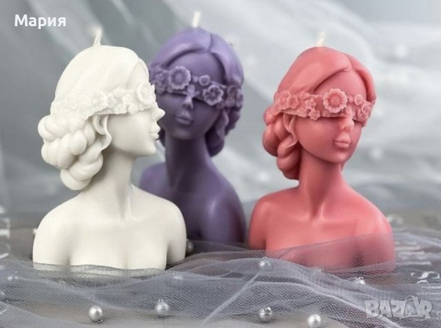 Flower Girls Ароматни свещи , снимка 6 - Ръчно изработени сувенири - 39147171