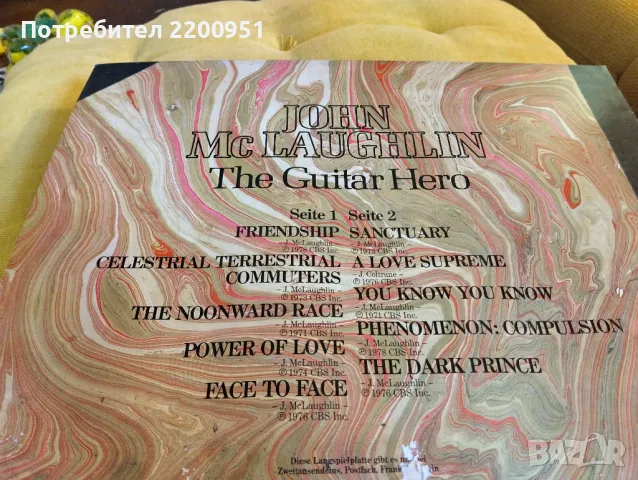 JOHN Mc LAUGHLIN, снимка 4 - Грамофонни плочи - 49759387