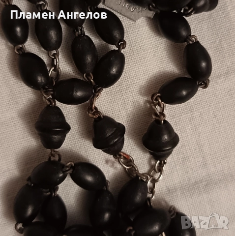 Стара, рядка броеница от 40те години на миналия век. , снимка 3 - Антикварни и старинни предмети - 52241912