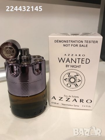 Azzaro Wanted by Night EDT 100 Tester промоция , снимка 1 - Мъжки парфюми - 35153545