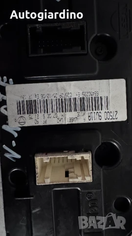 Климатичен блок / панел / табло зa Nissan Note - 275009U11A, снимка 2 - Части - 50725945