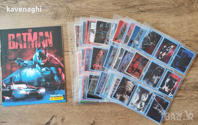 Продавам: Panini колекция The Batman 2022 празен албум + всички 125 стикера + 1 пакетче, снимка 3 - Колекции - 40616411