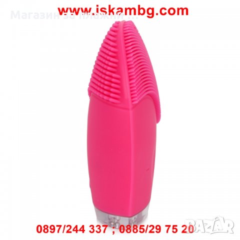 Вибриращ силиконов уред за почистване на лице, снимка 3 - Масажори - 28386571