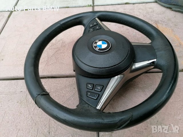 М волан BMW E60 E61 E63 старт стоп БМВ Е60 Е61 Е63 БЕЗ Еърбег и бутони БЕЗ Airbag, снимка 3 - Части - 40027163